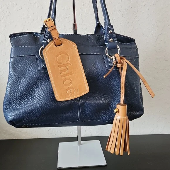 Chloe Luggage Tag & Tassel, Light Brown - Picture 14 of 14